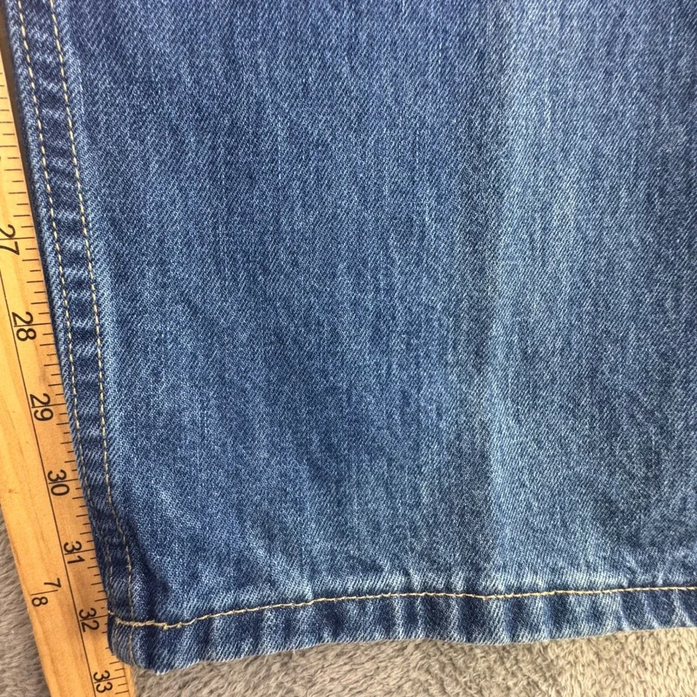 Kirkland Signature Jeans‎ Mens 40x32 Blue Excellent Straight Leg 100% Cotton